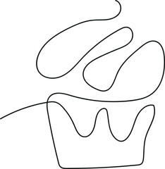 Line Art Doodle Element