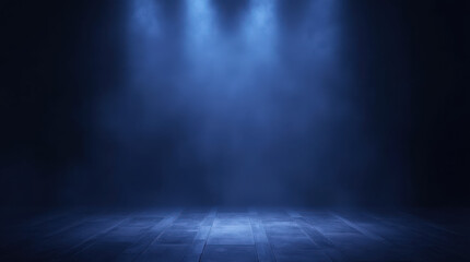 Moody Stage Lighting Background for Theater, Concerts, and Performances - Dramatic Spotlights and Colorful Effects
