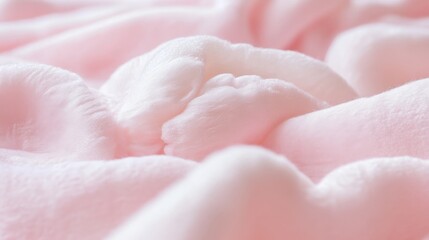 Soft Cotton Candy Textures in Gentle Pastel Lighting