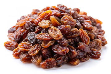 Obraz premium Raisins, isolated on white background