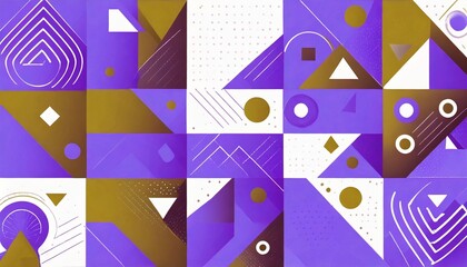 Abstract geometric background design