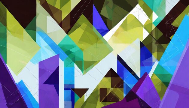 Abstract geometric background design
