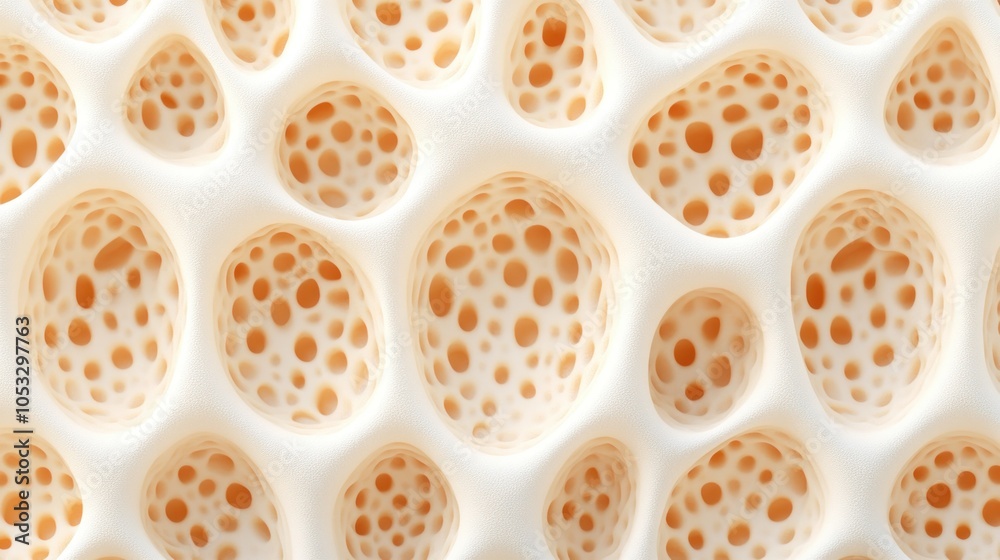 Poster Exploring the intricate patterns and textures of organic structures in nature's design