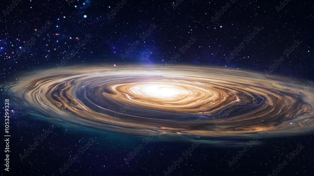 Canvas Prints star clusters 4k outer video background presentation seamless way concept animation milky space time