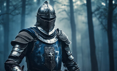 Fototapeta premium warrior in armor
