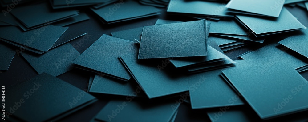 Aufkleber Abstract composition of dark textured squares creating a modern aesthetic background for design projects