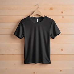 Black long sleeve tshirt mockup