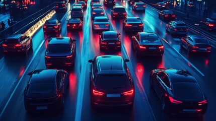 Connected autonomous cars: Cars communicating with each other and the road for autonomous driving