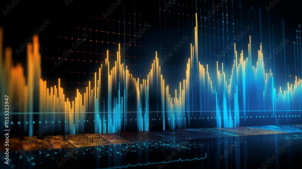 Poster Data analysis in inflation trends with advanced analytics and economic dashboards