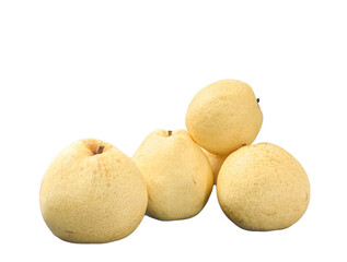 Pear isolated on white background.