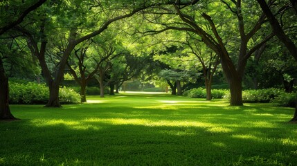 Fototapeta premium Environmental Sustainability Programs: Companies strive for sustainability by integrating renewable energy, recycling, and waste reduction to lower carbon footprints. 