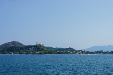 Fototapeta premium Coastal area in Italy during the summer