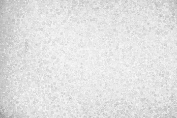 White foam board pattern background. Styrofoam sheet texture backdrop. Expanded Polystyrene materia