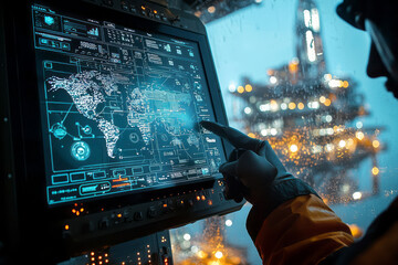 Revolutionizing Rig Management: Remote Control of Gas and Oil Rigs with Tablet Interface