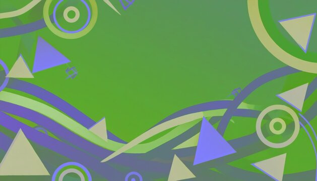 Abstract geometric colorful background