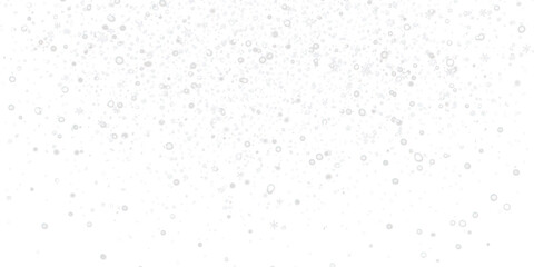 Falling snowflakes Christmas background. Snowflakes, snow storm, winter, snowfall frame, isolated on white background, png
