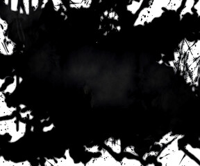 Paints in the style of blurred fire