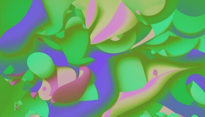 Fototapeta premium Abstract colorful geometric background