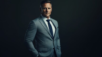 Obraz premium The Confident Businessman