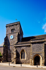Fototapeta premium St Thomas �ecket Church, Lewes, East Sussex, England, United Kingdom