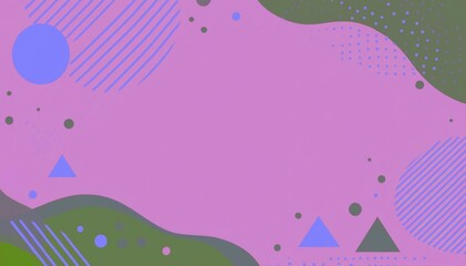 Abstract geometric colorful background