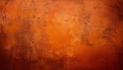 Fondo cobre óxido. Textura de hierro. Manchas tono naranja