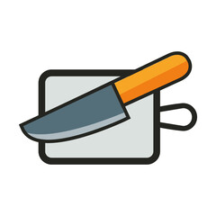 Make a Professional Knife Icon Vector
