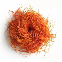 Naklejka premium saffron isolated on white with white background 