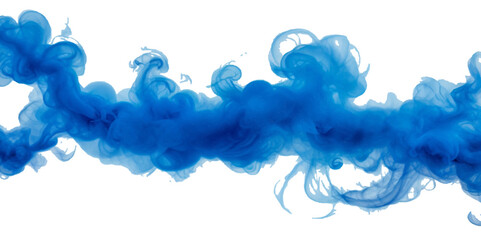 Acrylic colors in water. Ink blot. Abstract transparent background
Colorful drop paint swirl isolated on transparent background 
