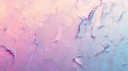 Fototapeta premium abstract holographic background showcasing a delicate interplay of pale violet, pink, and mint hues.