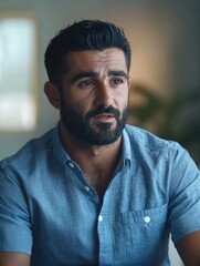 Obraz premium Professional Athlete in Casual Clothing