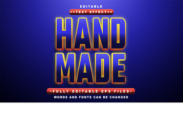 editable hand made text effect.typhography logo