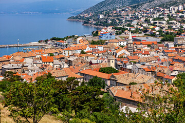 The City auf Senj in Croatia