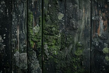 Obraz premium Photo of old rotten wooden fence or wall pattern. Background texture for backdrops or mapping