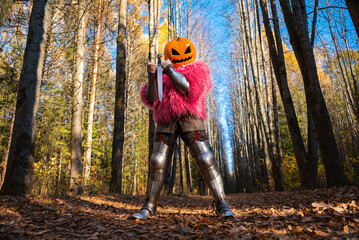 Pumpkin knight