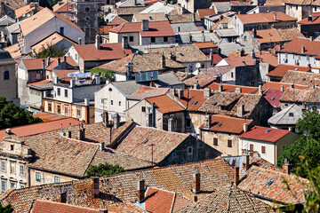 Fototapeta premium The City auf Senj in Croatia