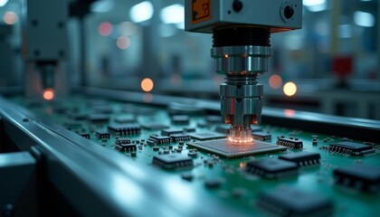  Precision in action  Automated assembly of electronic components