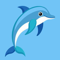 Obraz premium dolphin jumping out of water