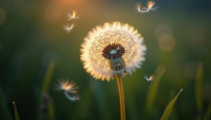  Whispers of the wind in the dandelions dance