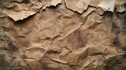 Fototapeta premium A gritty brown concrete background with prominent cracks and worn-out surface perfect for creating