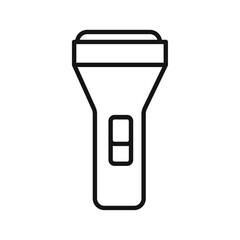 Flashlight icon vector set collection for web