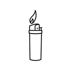 Lighter icon vector set collection for web