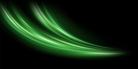 beautiful light speed line background on black background abstract design vector illustration