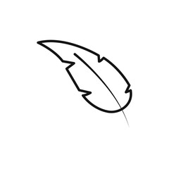 Quill icon vector set collection for web