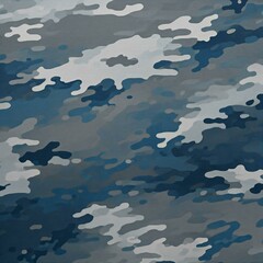 Camouflage pattern background with military textures in green and brown for clothing and textiles