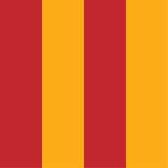 patrón de estampado de franjas verticales en dos colores