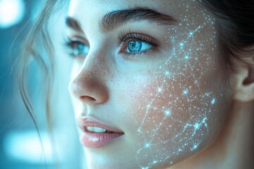 The use of exosomes and nanotechnology to rejuvenate skin, enhance collagen production and improve elasticity. Generative AI
