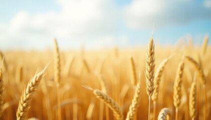 Fototapeta premium Bountiful harvest under the open sky