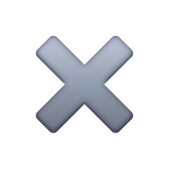 Obraz premium Cross Mark Emoji 