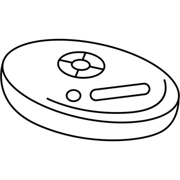 recommend clip art: Vintage walkman outline